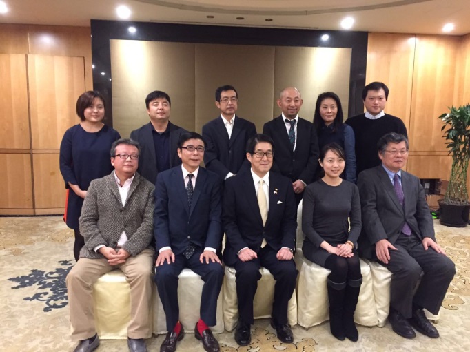 长崎县与中国长崎同学会的意见交流会 长崎县与中国长崎同学会的意见交流会