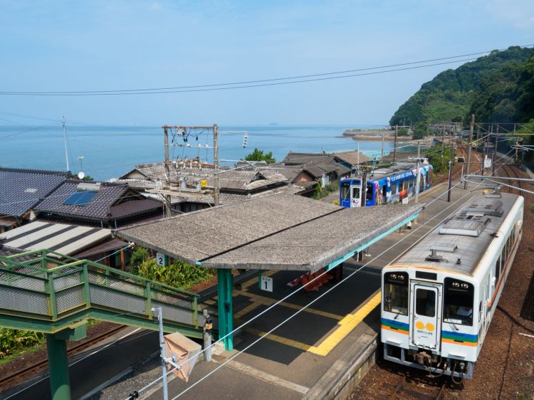 《能看见海的车站》熊本篇：肥后长浜站、上田浦站