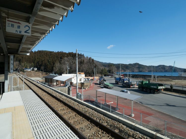 《能看见海的车站》岩手篇：恋浜站、田老站、三陆站....