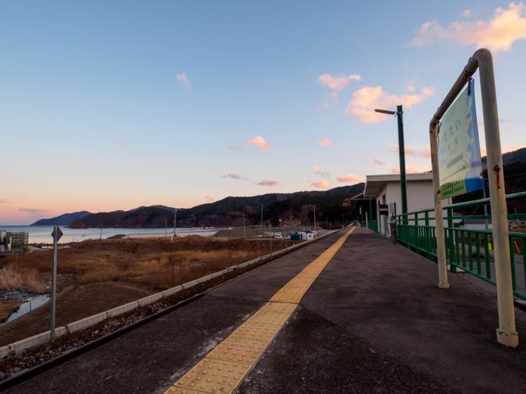 《能看见海的车站》岩手篇：恋浜站、田老站、三陆站....