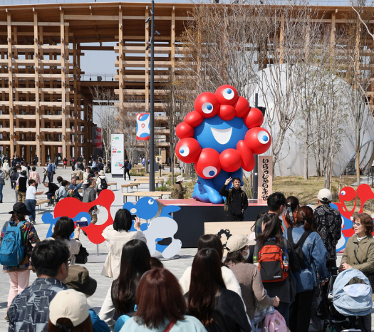 大阪世博会开幕倒计时 四成海外自建馆未完工 大阪世博会开幕倒计时 四成海外自建馆未完工