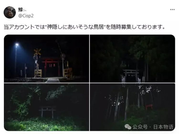 日本网友分享令人毛骨悚然鸟居的照片，感觉一旦走进去就回不来了