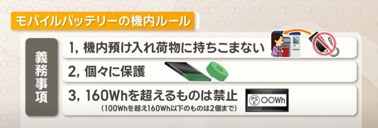 7月8日开始，日本航空对充电宝管制升级，有哪些变化？