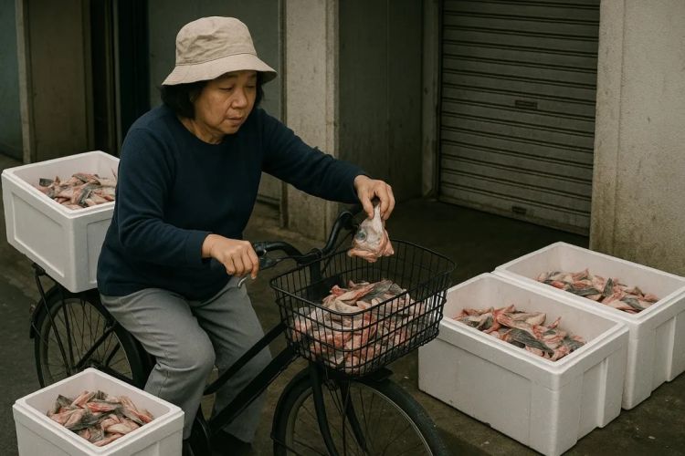 中国大妈被捕，只因偷了10块钱的鱼骨头？日本网友：这下知道她家店卖的都是啥了吧…