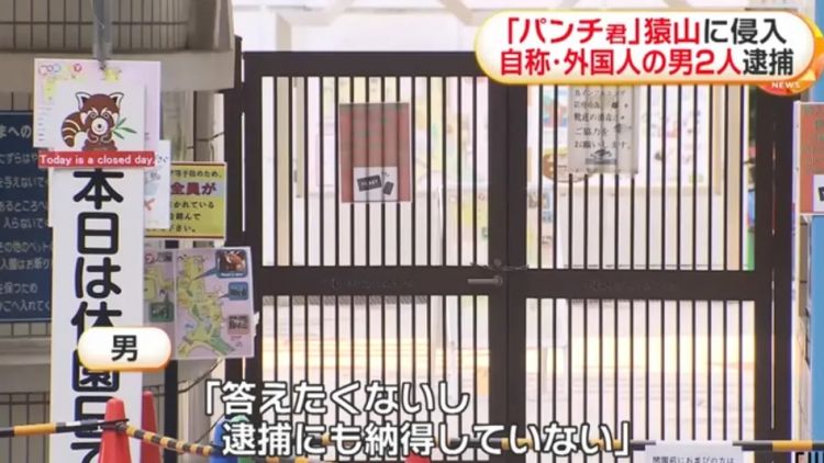 两名美国人头戴表情包闯日本动物园猴山，疑似宣传虚拟货币？日网：猴子都比他们有人性！